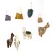 Neutral Felt Llama Mobile for Baby Nursery or Crib Decoration
